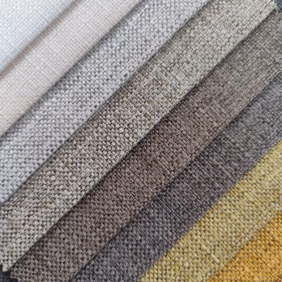 Home Textile Decorative Upholstery Sofa Polyester Shading Fabric for Curtains